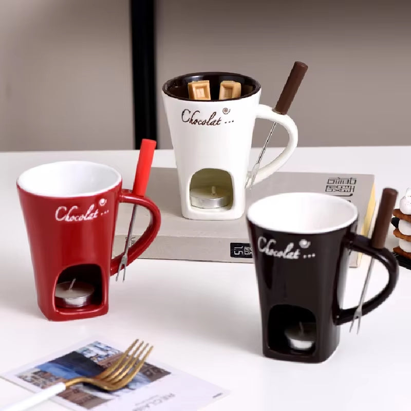 Fondue Mug Chocolate Melting Cup