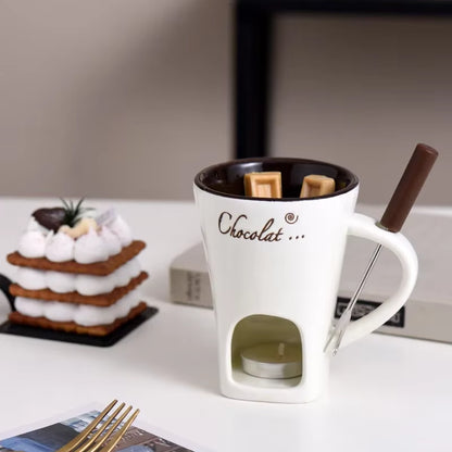 Fondue Mug Chocolate Melting Cup