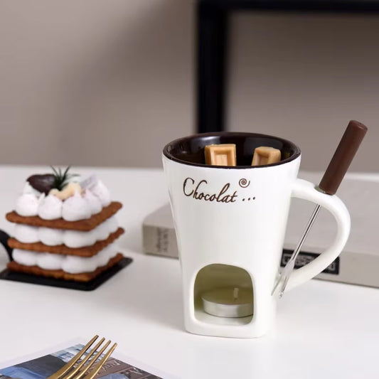 Fondue Mug Chocolate Melting Cup