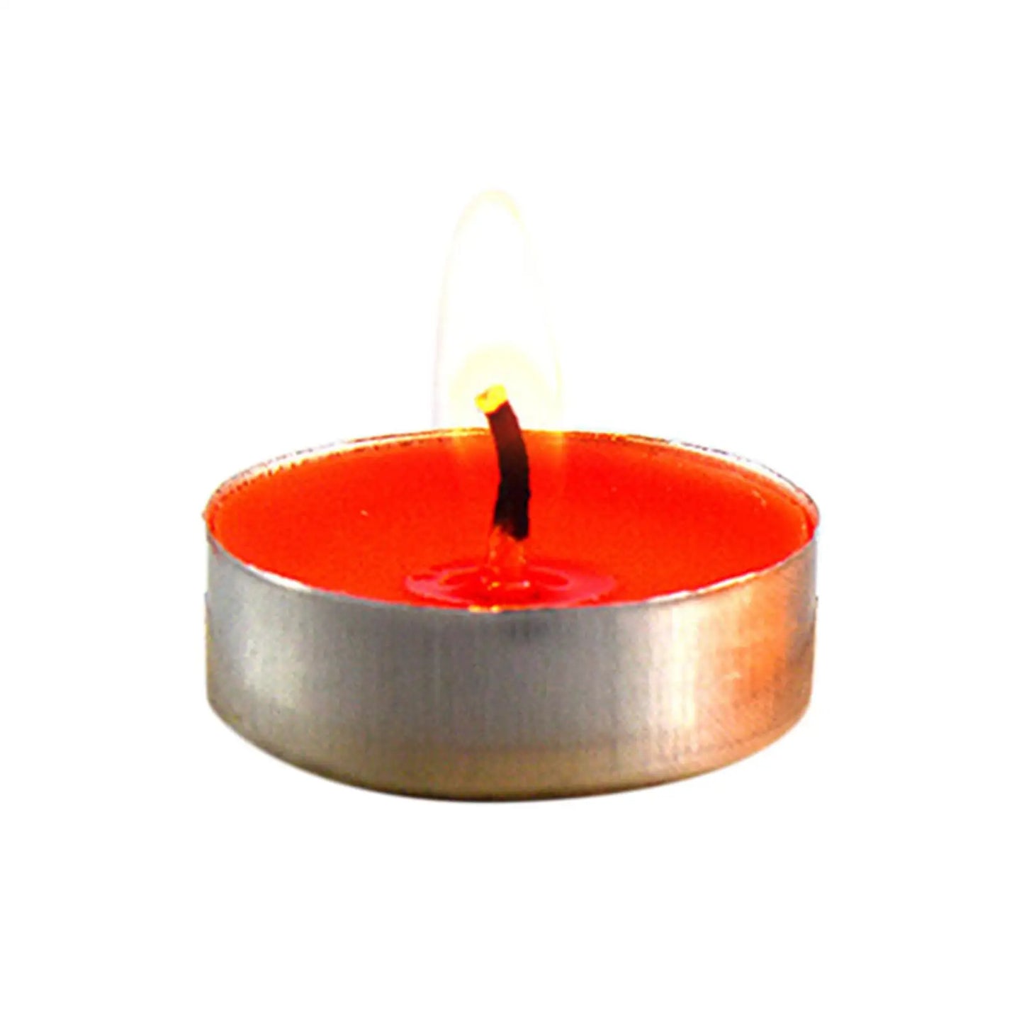 Unscented yellow and red Candles