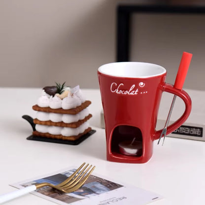 Fondue Mug Chocolate Melting Cup