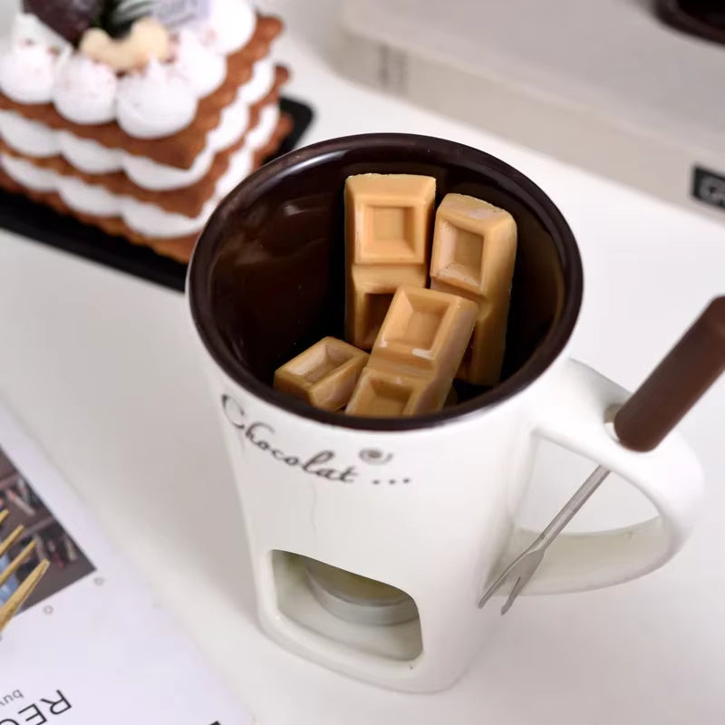 Fondue Mug Chocolate Melting Cup