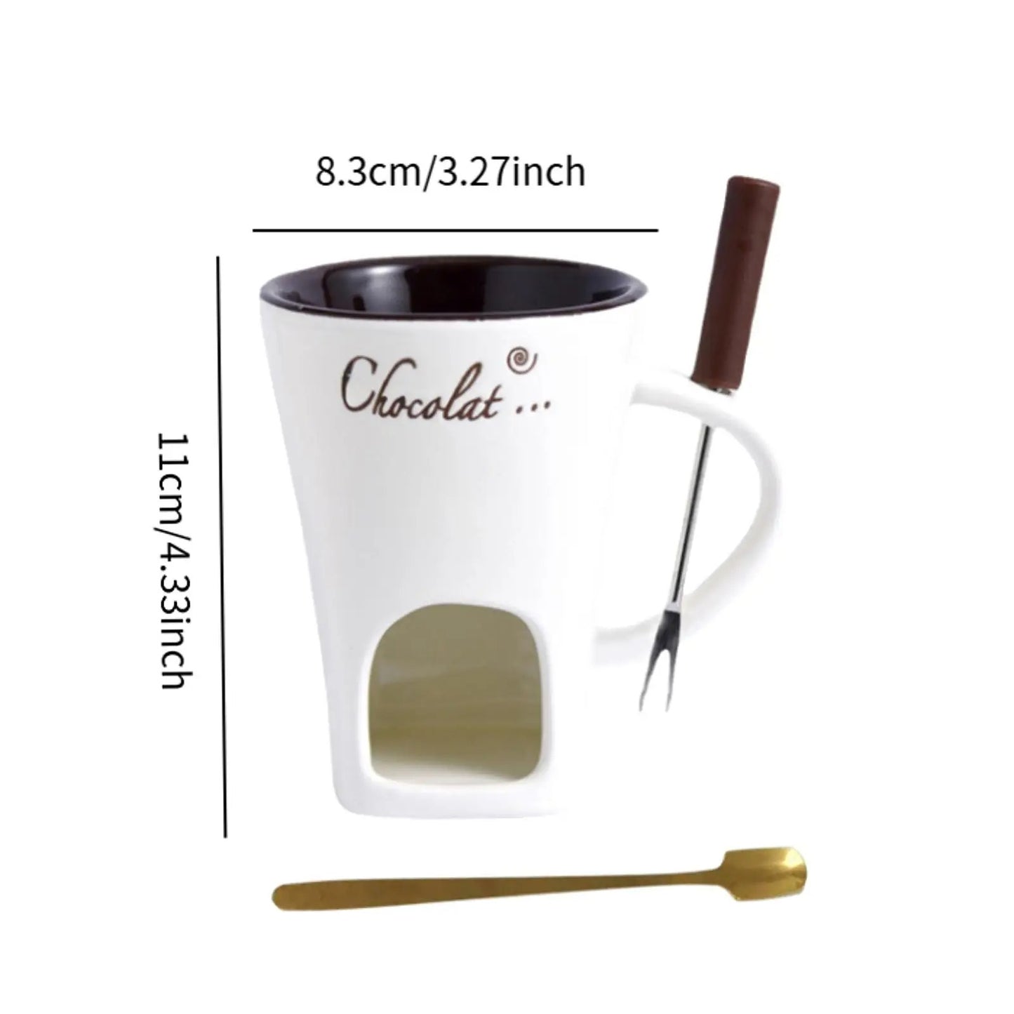 fondue mug set