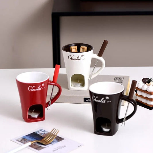 fondue mug set